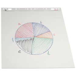 Flipoverblok 50 ark 59x80 ulinieret 70g