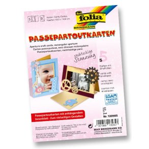 Folia passepartukort m- konv