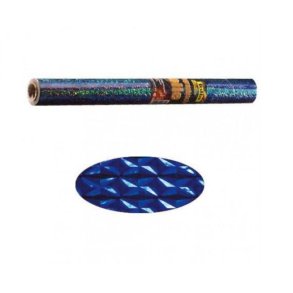 Folie holografisk Selvklbende 0,4x1m Bl