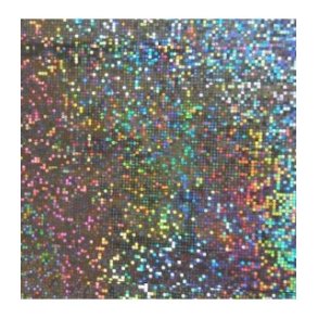 Folie holografisk 0,4x1m Slv