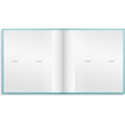 Fotoalbum 240x250mm Turkis til 200 billeder