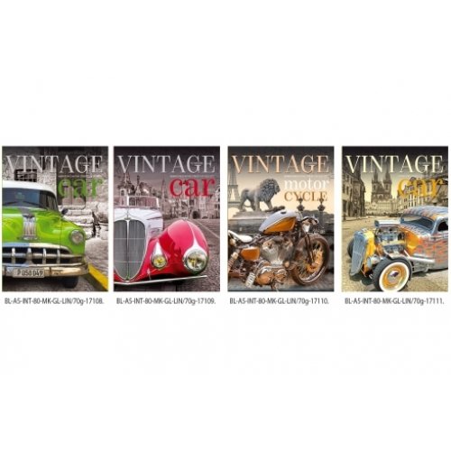 Fresh Notesbog A5 Vintage Lin