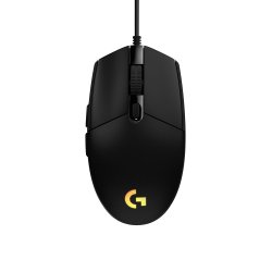 G203 LIGHTSYNC Gaming Mouse, Black