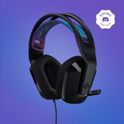 G335 Wired Gaming Headset, Black