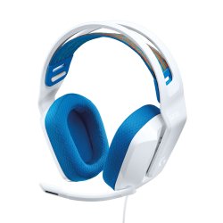 G335 Wired Gaming Headset, White