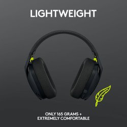 G435 LIGHTSPEED Wireless Gaming Headset, Black