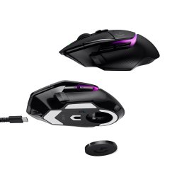 G502 X Plus Wireless Gaming Mouse, Black/Premium