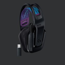 G535 LIGHTSPEED Wireless Gaming Headset, Black
