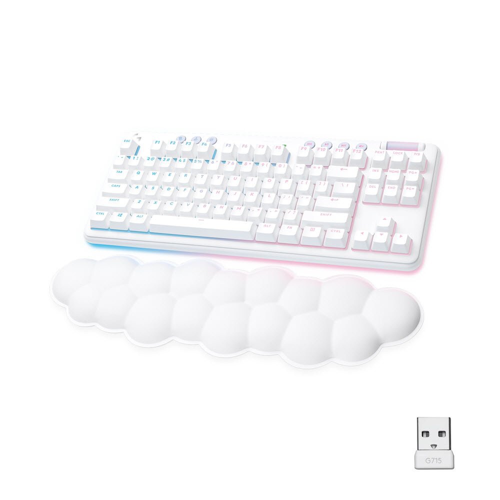 G715 Wireless Gaming Keyboard, Off White (Nordic)