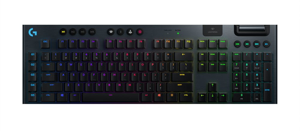 G915 TKL Tenkeyless RGB Mech. Gam. Keyboard Carbon