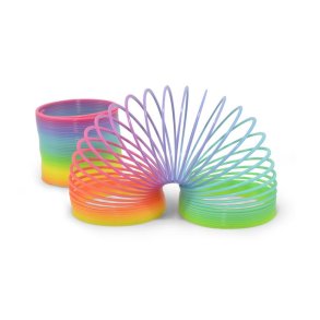 Gende fjeder Regnbue