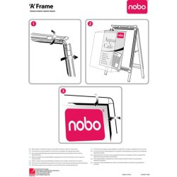 Gadeskilt A-skilt skifteramme A1