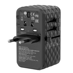 GaN III UniversalTravelAdapter UTA-06 PD100W QC 4+