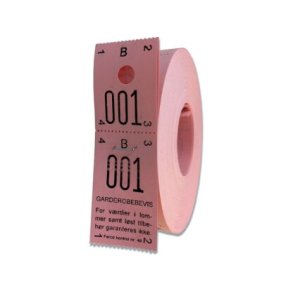 Garderobemrker 48 Rosa