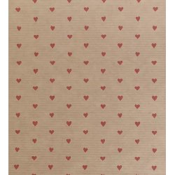 Gavepapir 2mx70cm Kraftpapir