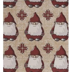 Gavepapir 2mx70cm Kraftpapir