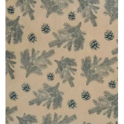 Gavepapir 2mx70cm Kraftpapir