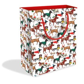 Gavepose Julehunde mellem