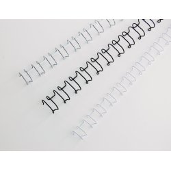 GBC multibindwire ryg GBC A4 21L 10mm slv (100)