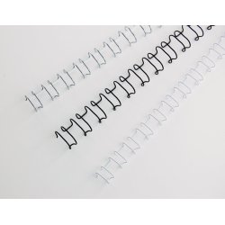 GBC multibindwire ryg GBC A4 21L 12mm slv (100)