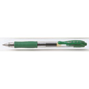 Gelpen m/klik G-2 0,5 grn