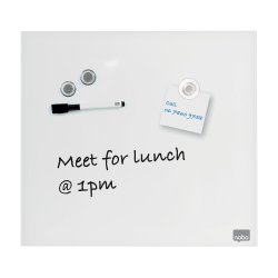 Glastavle Diamond 30x30cm detailpak hvid