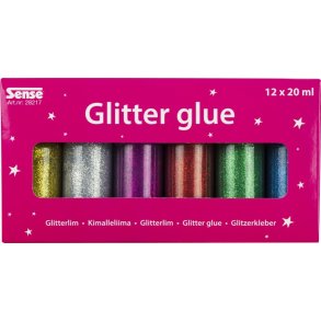 Glimmerlim i flaske 12 x 20ml