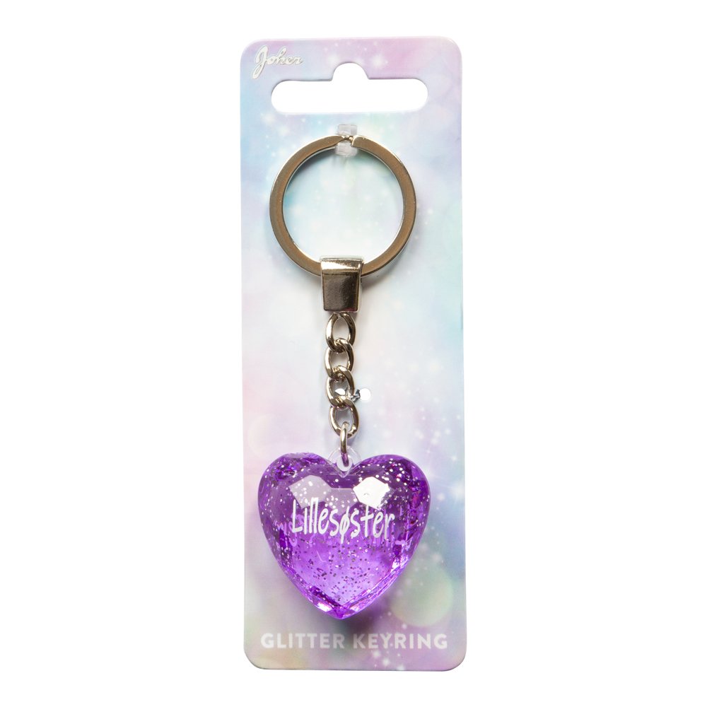 Glitter Heart Nglering Lillesster Lilla