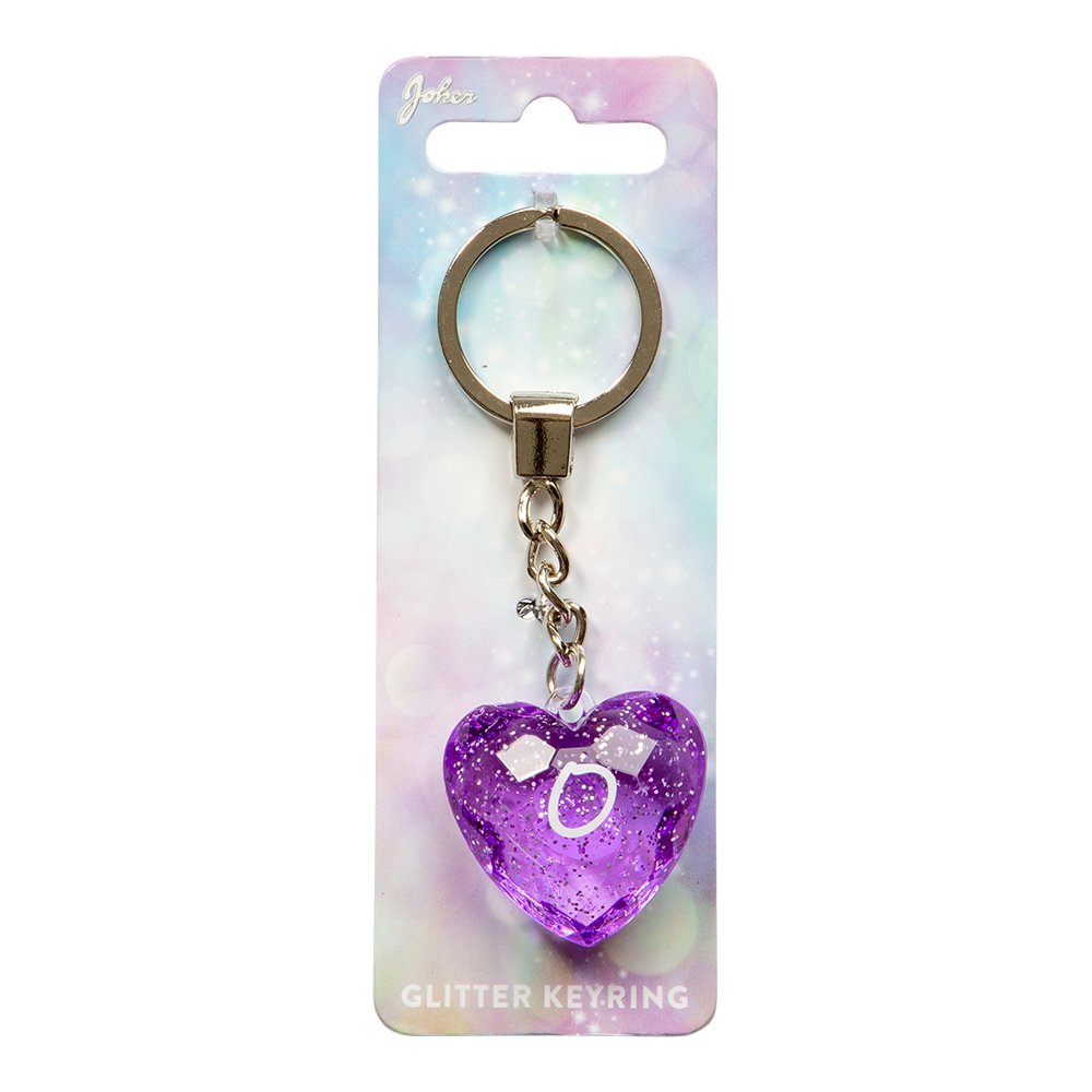 Glitter Heart Nglering O Lilla