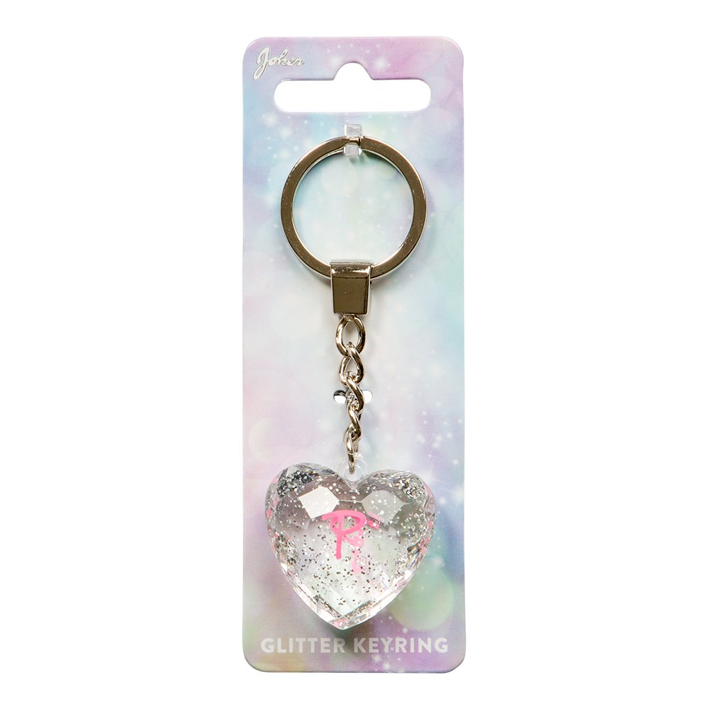 Glitter Heart Nglering P Slv