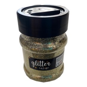 Glitter Standard Stor Guld 145g