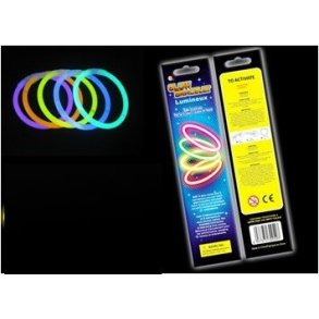 Glowsticks Armbnd Bred Ass Farver