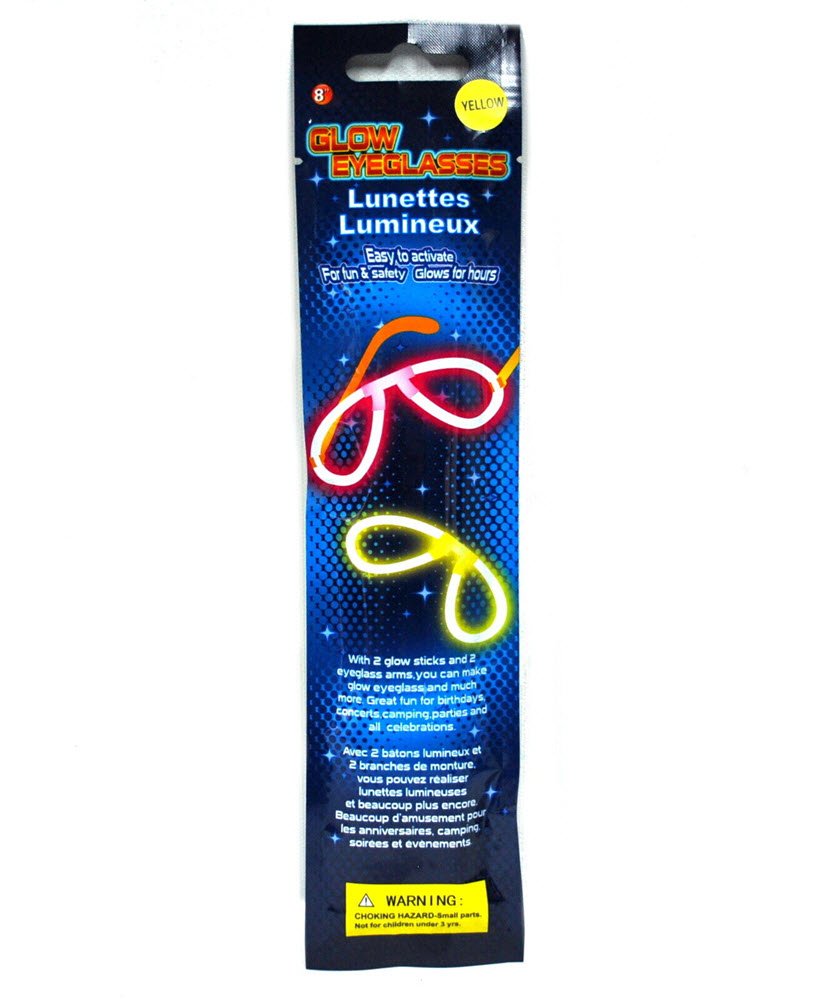 Glowsticks Solbriller Ass Farver