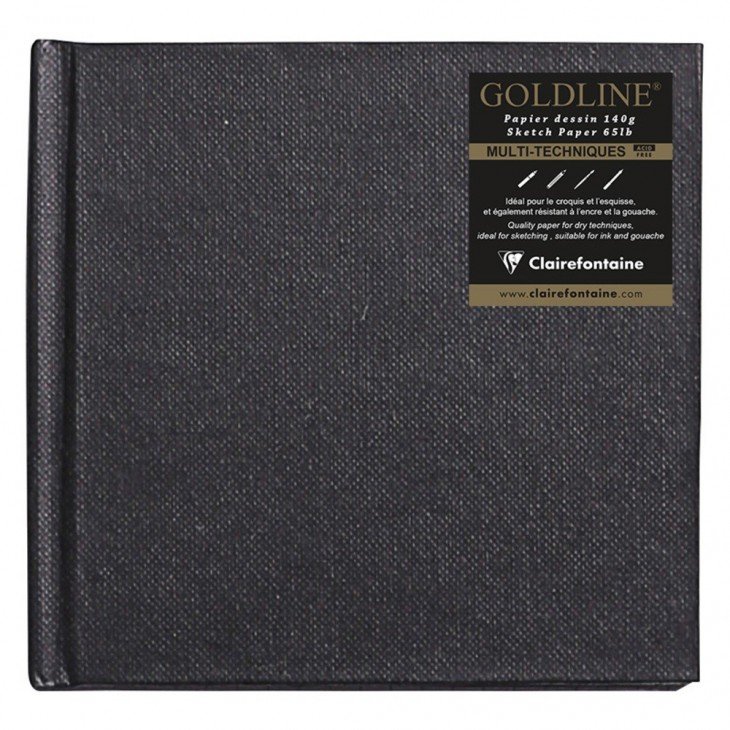 Goldline Multi-Techniques 10x10cm 64sider 140G