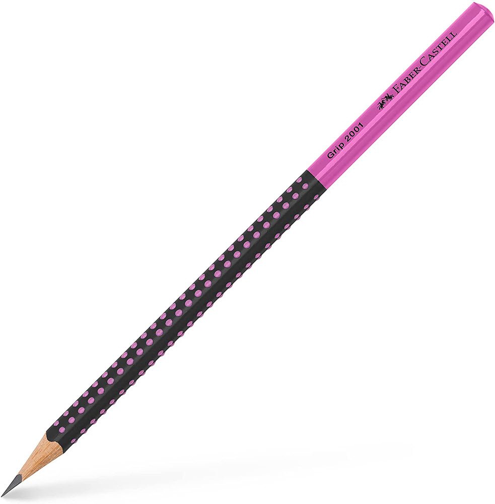 Grib 2001 2 farvet sort m. pink