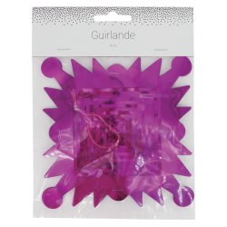 Guirlande 4 m. 4 ass farver