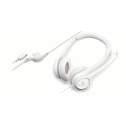 H390 USB Computer Headset, Off-white