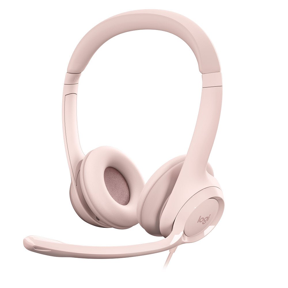 H390 USB Computer Headset, Rose