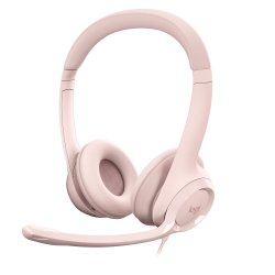 H390 USB Computer Headset, Rose