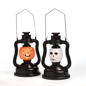 Halloween plastik lygte 17cm