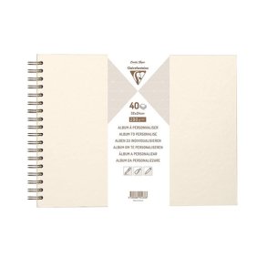 Hard cover album  Perlemor 27x20cm 40 sider 200g