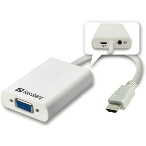 HDMI to VGA+Audio Converter
