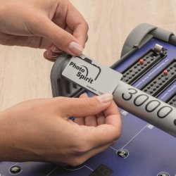 Heavy duty labels silver 63,5x29,6 mm (20)