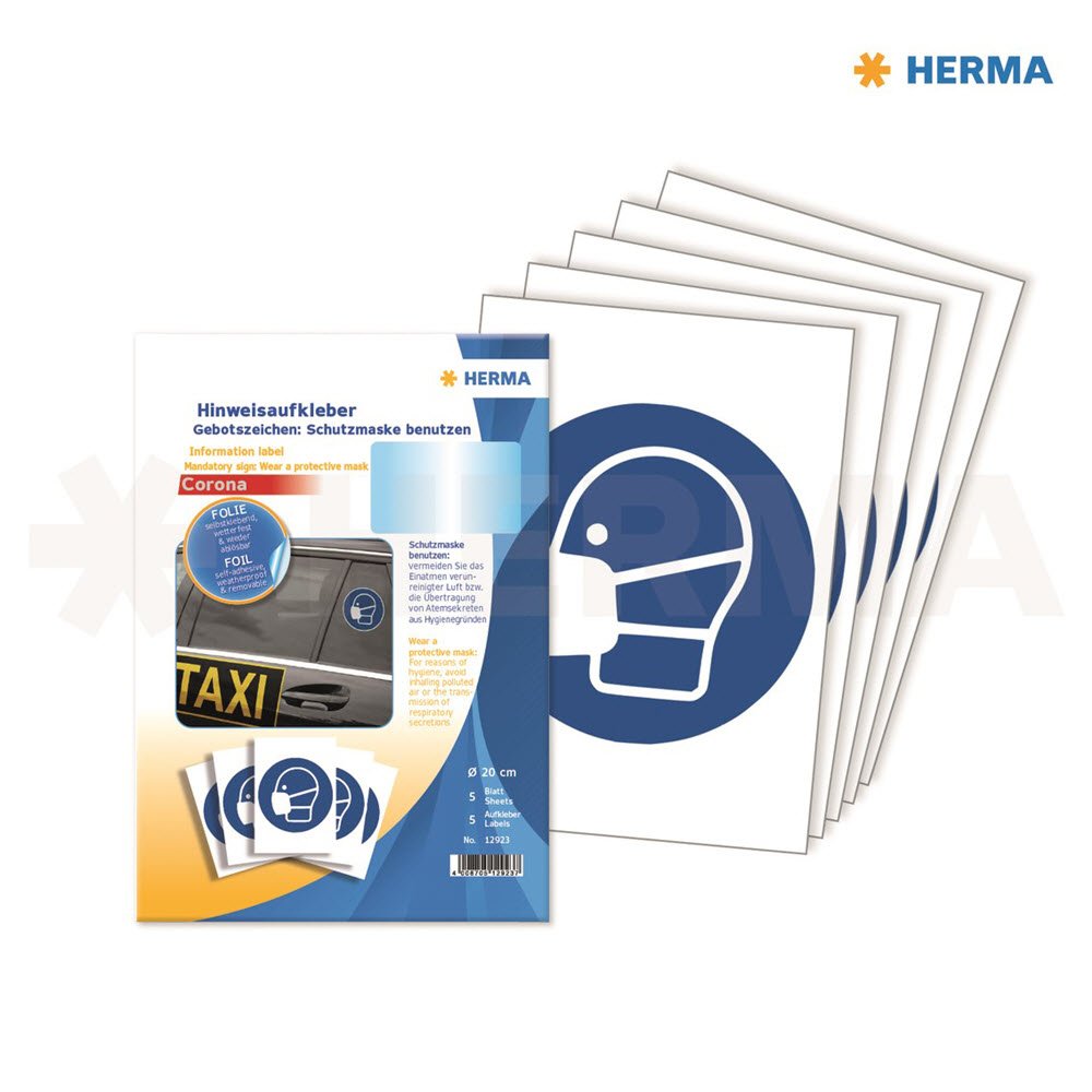 Herma "Br mundbind" labels 5 stk  20