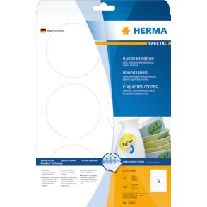 Herma Etiket Aftagelig 85 25ark