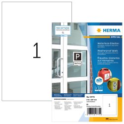 Herma etiket ekstra vejrbestandig 210x297 (80)