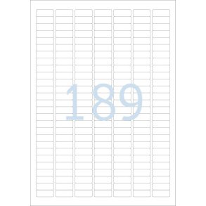 Herma etiket extremely strong 25,4x10 (4725)