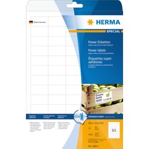 Herma etiket extremely strong 38,1x21,1 (1625)