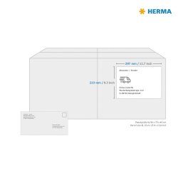 Herma etiket recycled 210x297 hvid (80)