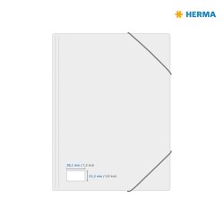 Herma etiket recycled 38,1x21,2 hvid (5200)